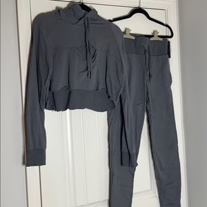 Kittenish two piece sweat set